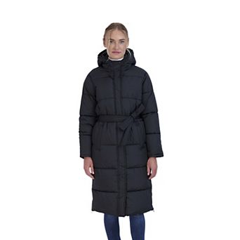 Women's Sebby Collection Long Puffer Jacket