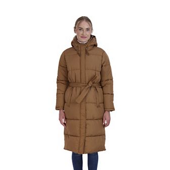 Women's Sebby Collection Long Puffer Jacket