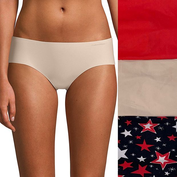 Calvin Klein Invisibles Thong Underwear, Set of 3