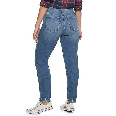 Juniors' SO® High-Rise Curvy Mom Jeans