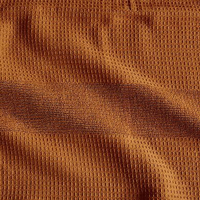 Great Bay Home Soleia Waffle Weave 2-pack Bath Towel Sets