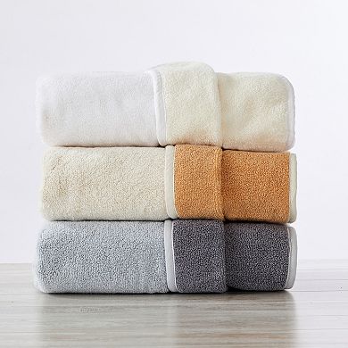 Madelinen® Vanessa Two-Toned Reversible Hand Towel Sets