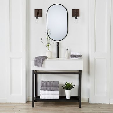 Madelinen® Rori Ribbed Terry 2-pack Bath Towel Sets