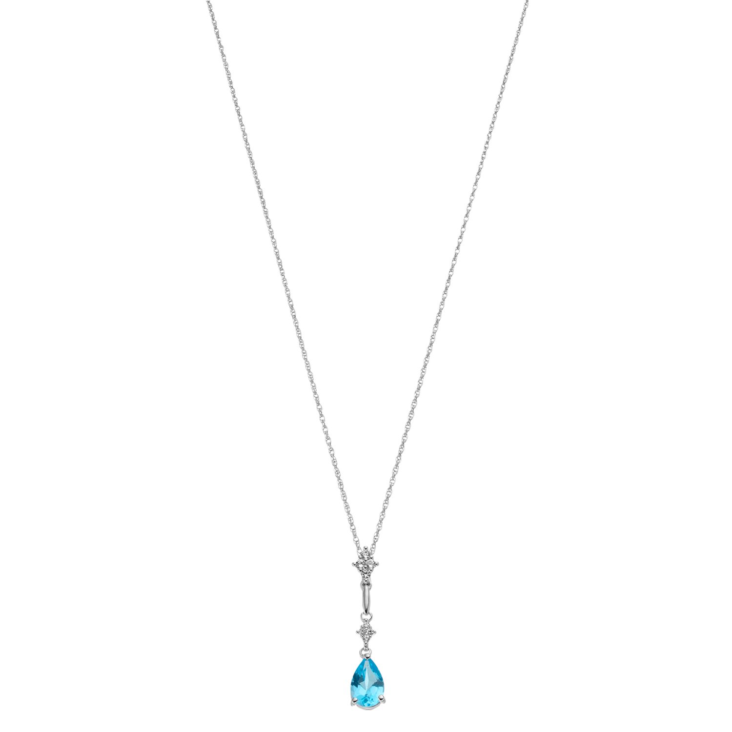 Kohls hot sale sapphire necklace