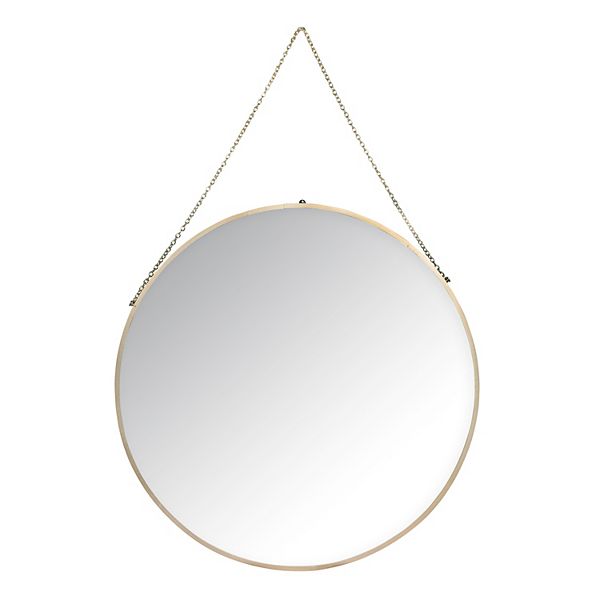 Belle Maison Round Chain Wall Mirror