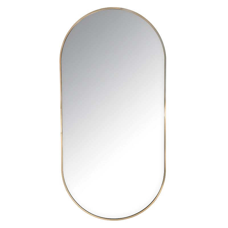 81902900 Belle Maison Pill Shape Wall Mirror, Multicolor, 2 sku 81902900