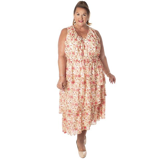 Kohls plus discount size summer dresses