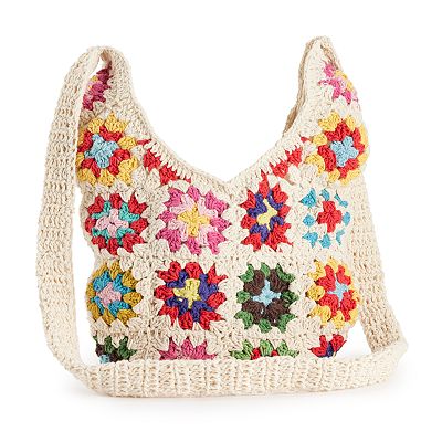 ★ CLOR ★CROCHET SHOPPER BAG Crochet shopper bag - pull&bear