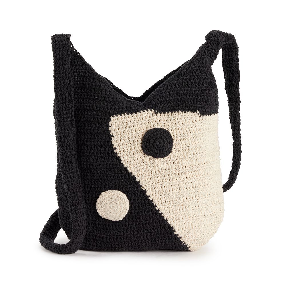 無料配送 ◆clor ◆ CROCHET SHOPPER BAG バッグ Crochet Pattern Bag / Shopper / Tote STAR / Bag With Stars