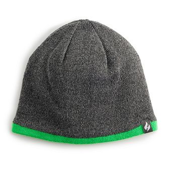 Boys 8-16 Heat Holders Flat Knit Hat