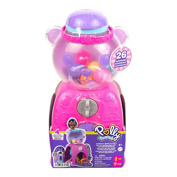  Polly Pocket Dolls & Accessories, 2-In-1 Travel Toy