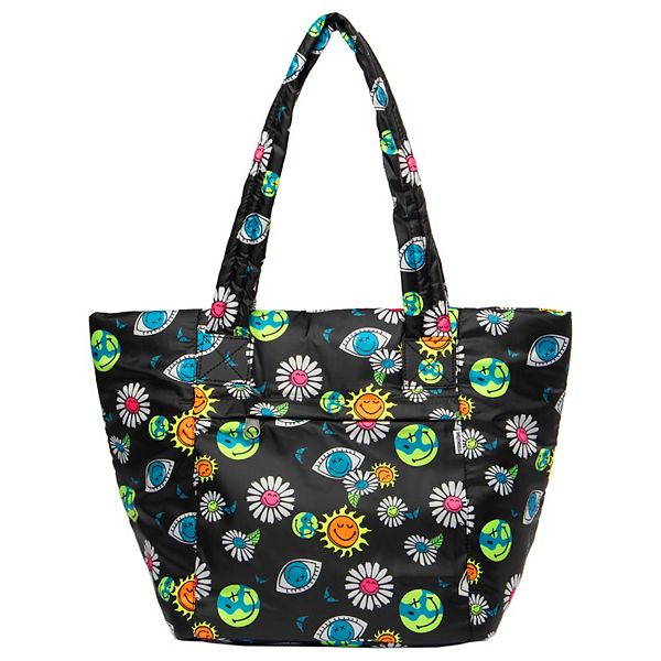 Young Adult SMILEY Puffer Tote