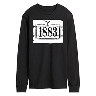 Men's 1883 Wood Sign Tee
