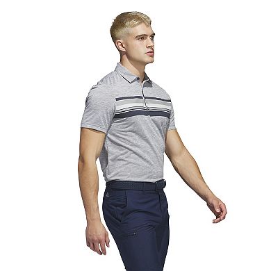 Men's adidas Chest Graphic Polo Golf Shirt