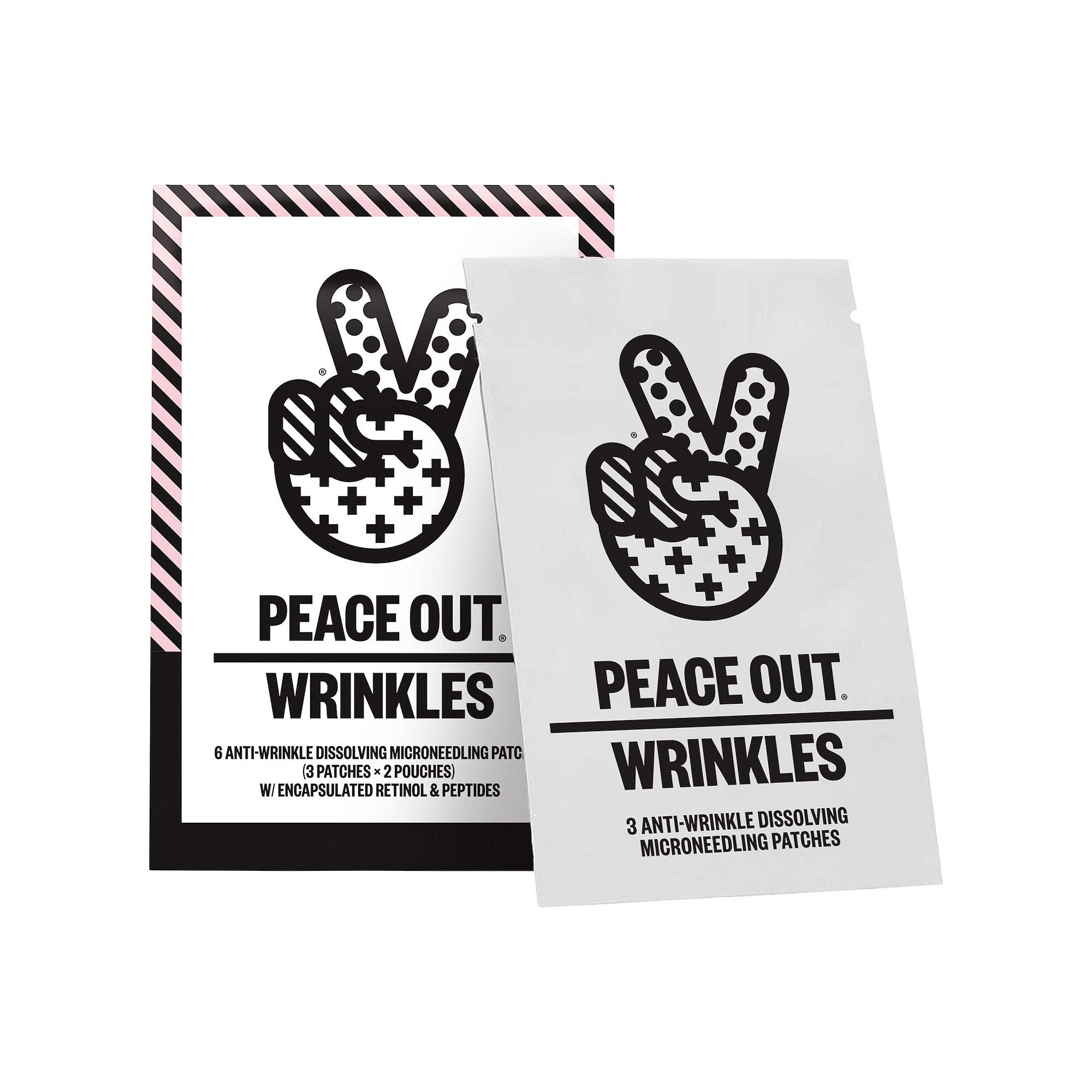 Peace Out Microneedling Anti-Wrinkle Retinol Patches, Size: 6 CT, None