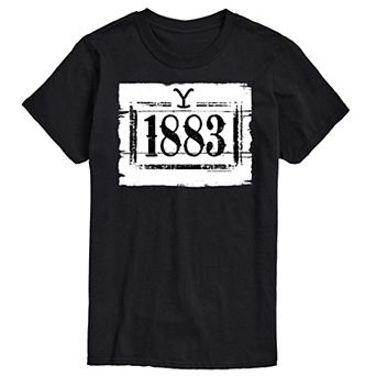 Men's 1883 Wood Sign Tee