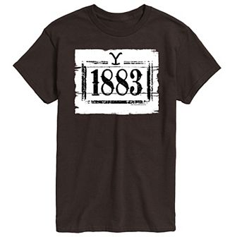 Men's 1883 Wood Sign Tee