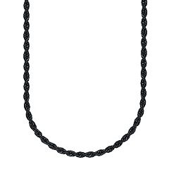 Black chains deals for necklaces