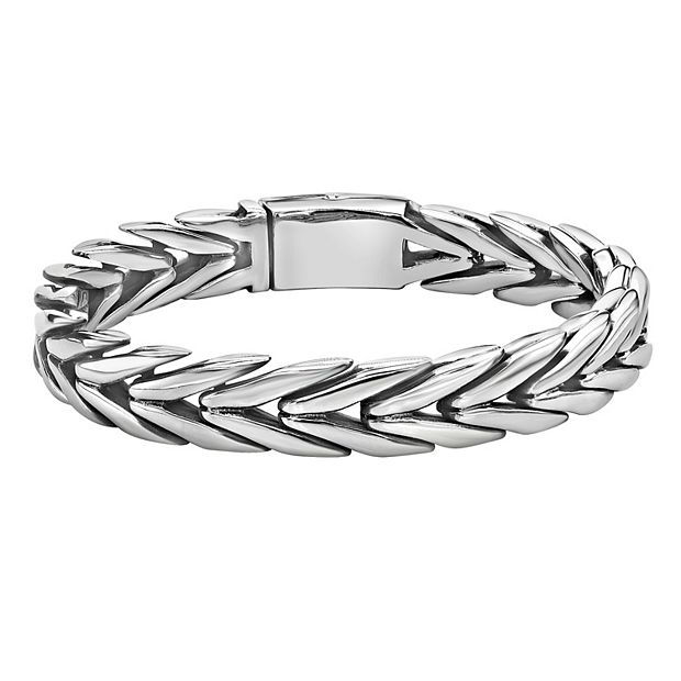 Lynx mens stanless steal braclet sale perfect for Valentine’s Day