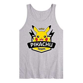 Men's Pokemon Team Pikachu Tank Top