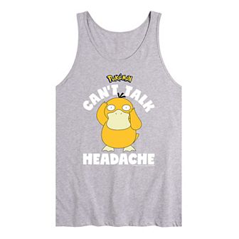 Men's Pokemon Psyduck Headache Tank Top