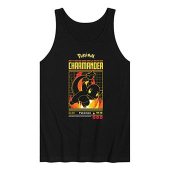 Men's Pokemon Charmander Gamer Tank Top