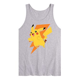 Men's Pokemon Pikachu Bolt Tank Top