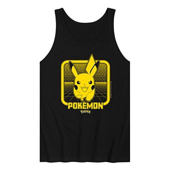 Men's Pokemon Pika Retrogamer Tank Top
