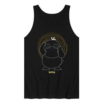Men's Pokemon Psyduck Spiral Tank Top