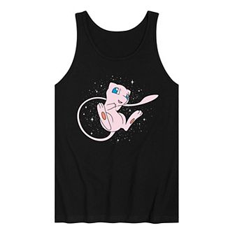 Men's Pokemon Starry Mew Tank Top