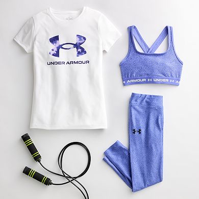 Girls 7-20 Under Armour Tech™ Print Big Logo Tee