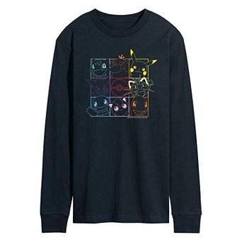 Men's Pokemon Character Grid Tee