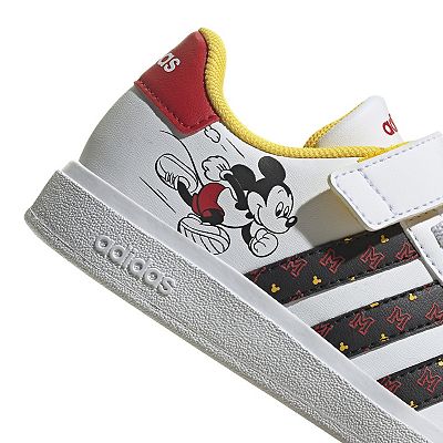 adidas x Disney's Mickey Mouse Grand Court Kids' Lifestyle Shoes