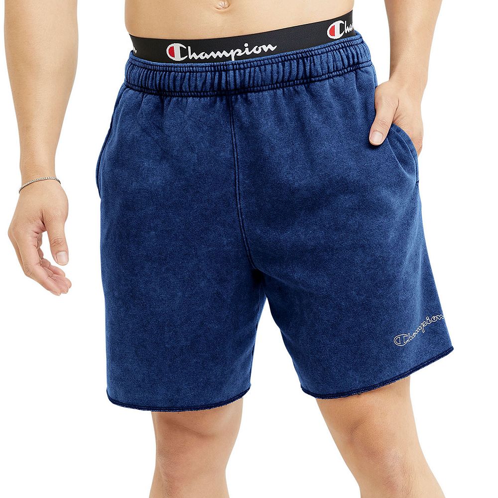 Champion Men's Printed Hybrid Water Resistant 7 Shorts Black Size X-Large