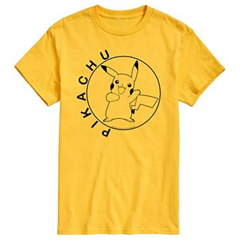 Men's Pokemon Pika Circle Tee