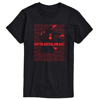 Men's Pokemon Catch Em All Tee
