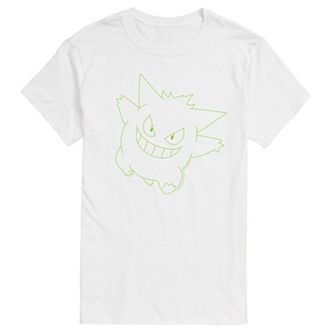 Men's Pokemon GenGar Big Face Tee