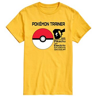 Men's Pokemon Pokeball Trainer Tee