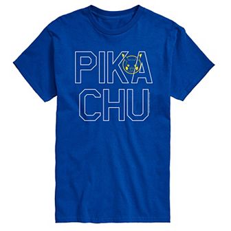 Men's Pokemon Pika Blocks Tee