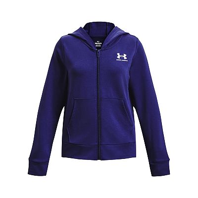 Girls 7 20 Under Armour Rival Terry Full Zip Hoodie