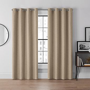 eclipse Lawson Arm & Hammer Odor Neutralizing Blackout Window Curtain Panel
