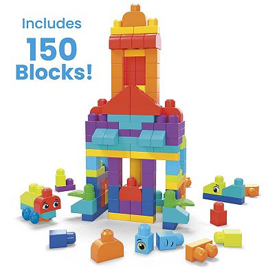 Mega Bloks 150-Piece Bigger Building Bag Building Set