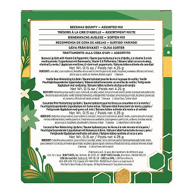 Burt's Bees Bounty Assorted Mix Lip Balm Holiday Gift Set 4-pk.