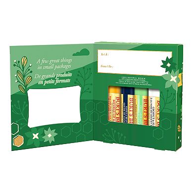 Burt's Bees Bounty Assorted Mix Lip Balm Holiday Gift Set 4-pk.