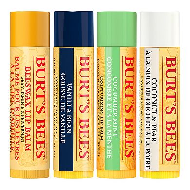Burt's Bees Bounty Assorted Mix Lip Balm Holiday Gift Set 4-pk.