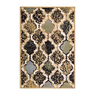 Superior Viking Geometric Trellis Modern Area Rug