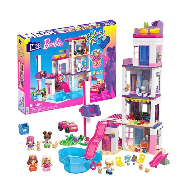 Mega Bloks Mega Barbie® Color Reveal DreamHouse Building Set