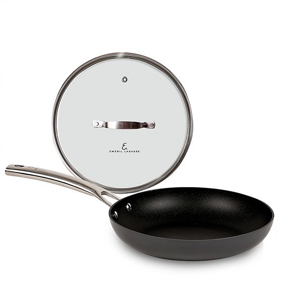 EMERIL LAGGASE/STAINLESS STEEL 10 INCH FRYING PAN!