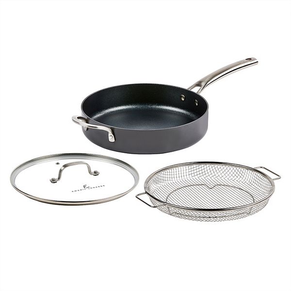 Emeril Lagasse Everyday Pans Frying Pan, Round, Nonstick, 12 Inch