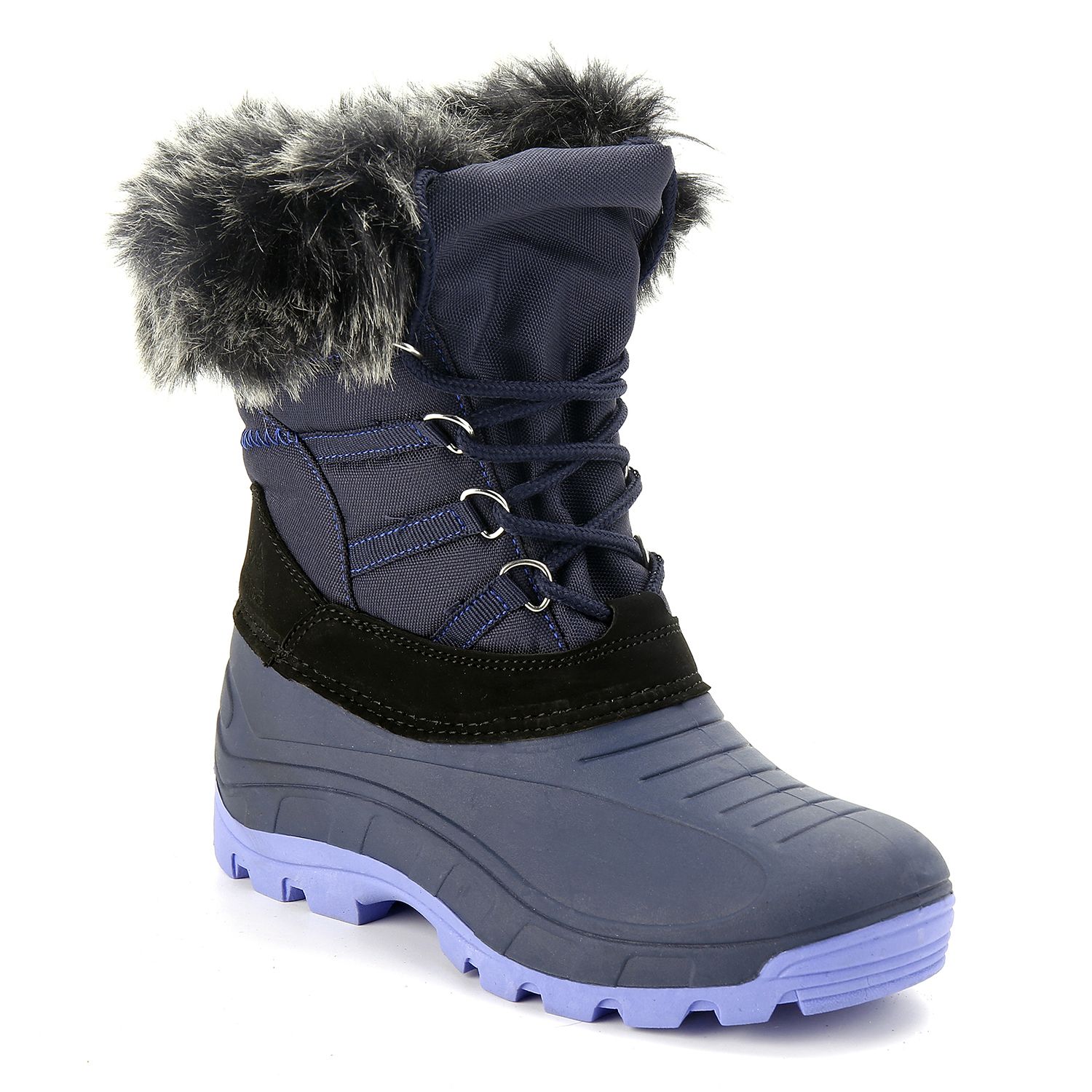 kohls womens navy blue shoes